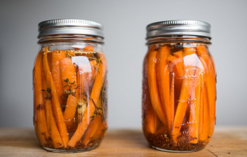 Консервована морква