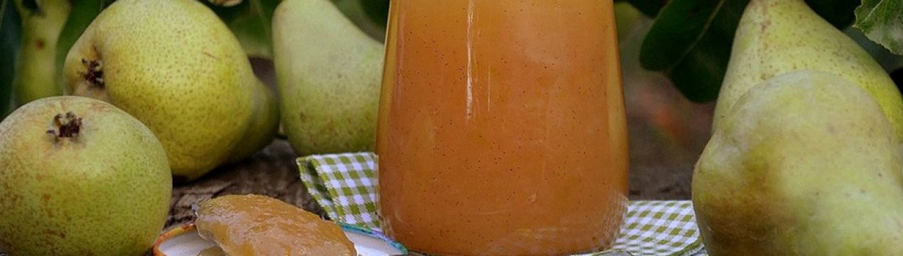 Заготовки на зиму: грушевий конфітюр і джем