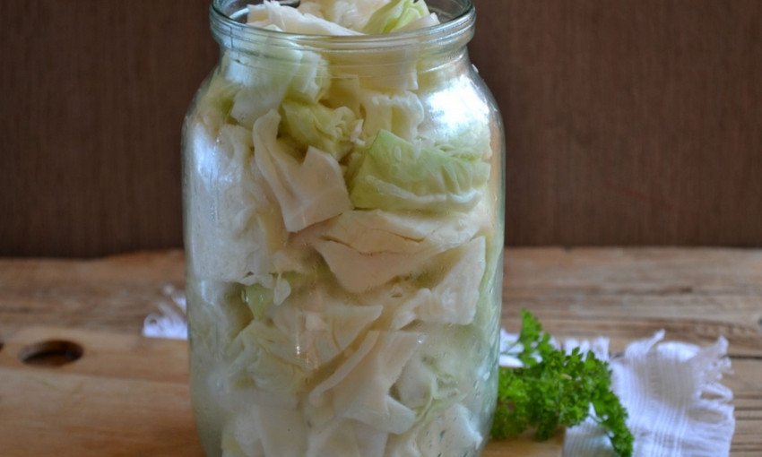 Капуста в банці