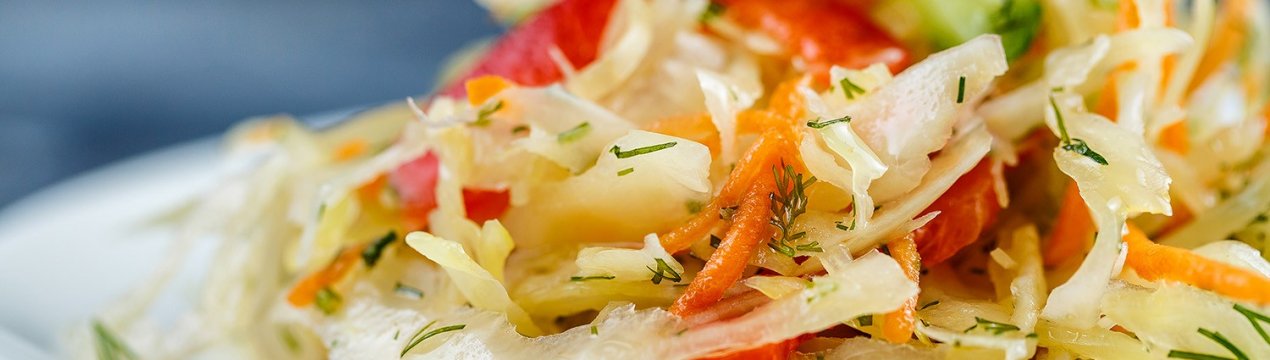 Капуста квашена з болгарським перцем