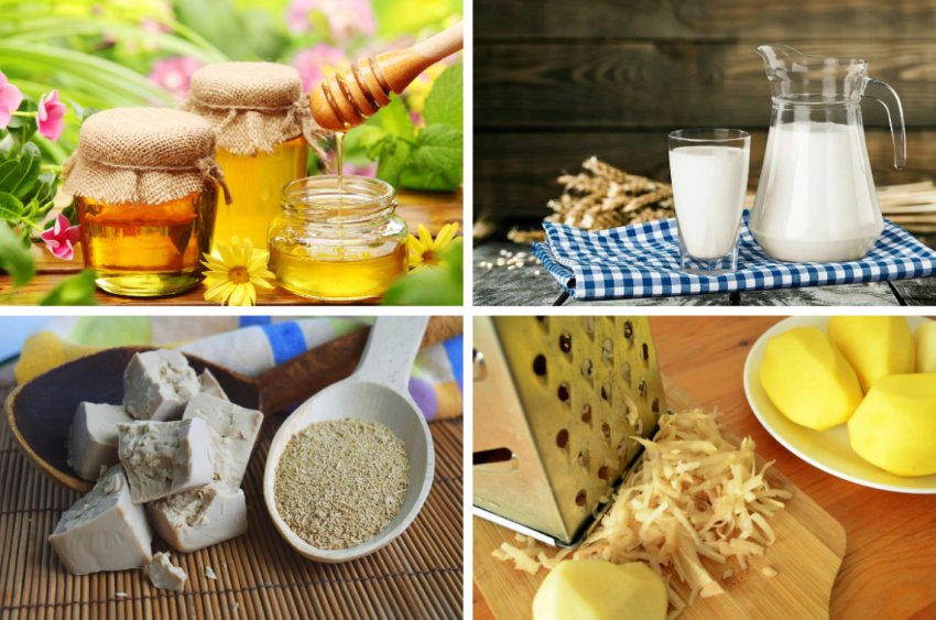 Інгредієнти для маски Інгредієнти для маски