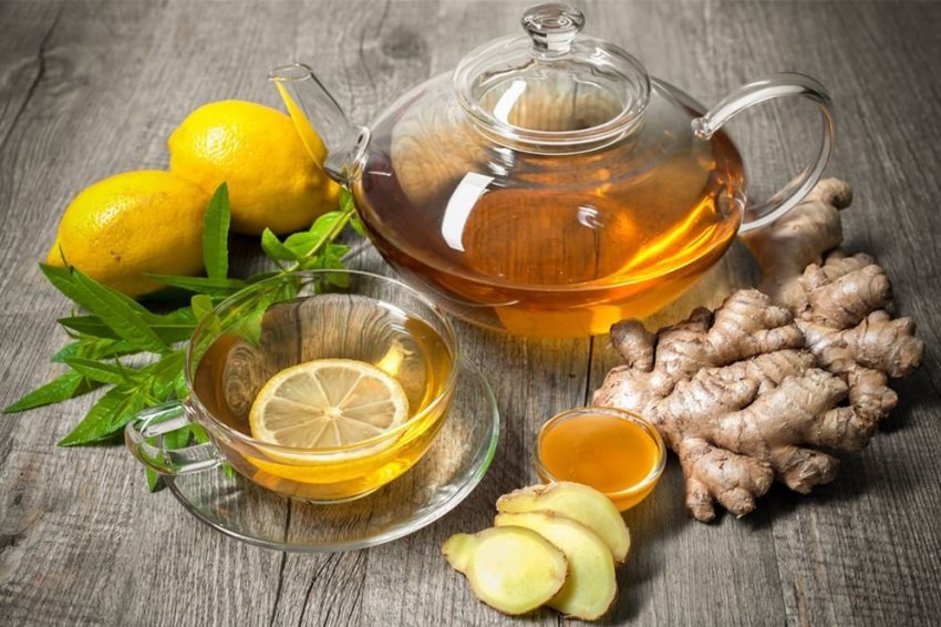 Польза чая с имбирем и лимоном для детей