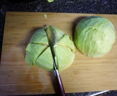 Як квасити капусту виделками