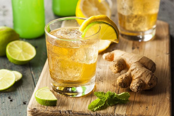 Лимонная вода с имбирем для похудения