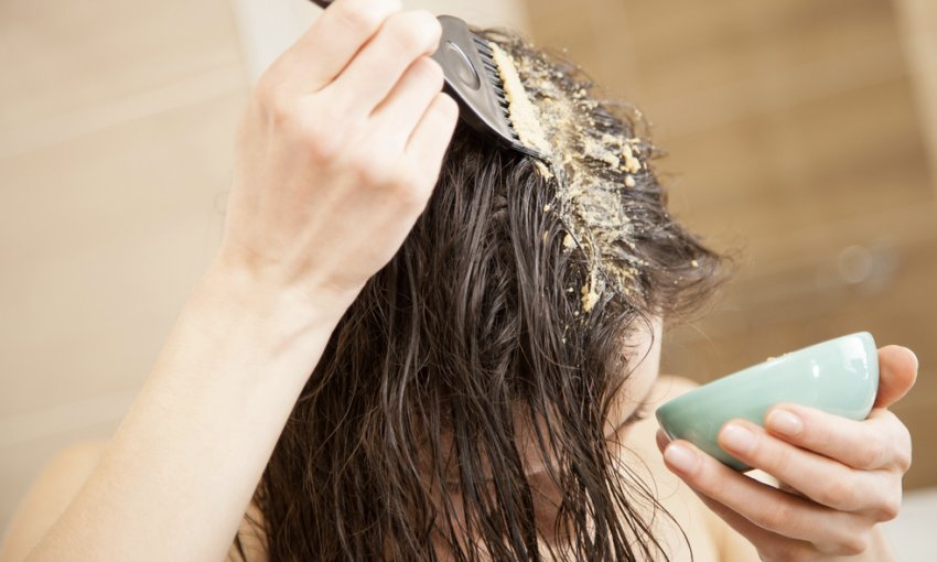 Імбирна маска для жирного волосся