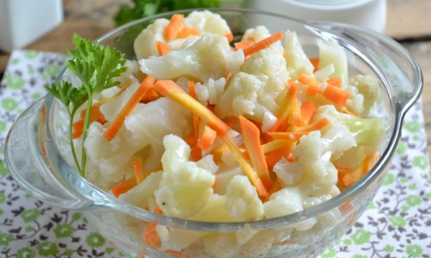 Маринована цвітна капуста Маринована цвітна капуста