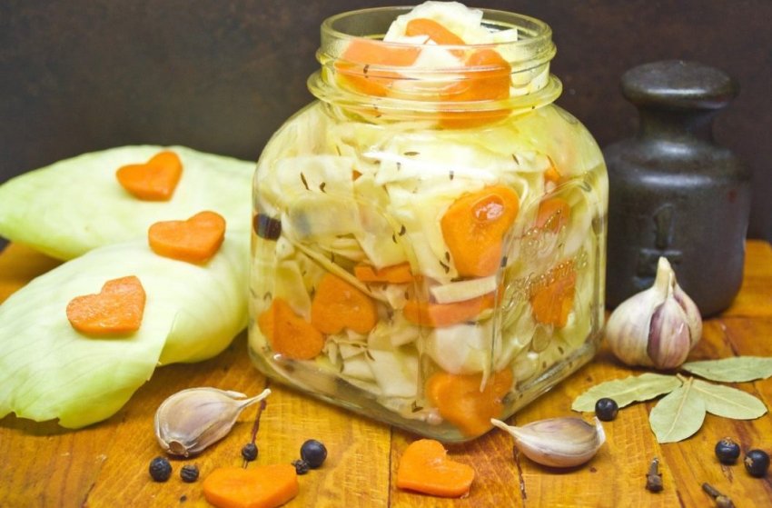 Маринована капуста на зиму