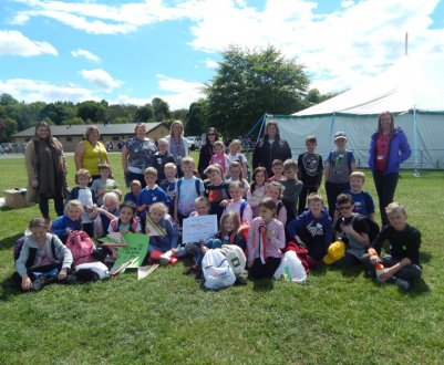 У Шотландії сільськогосподарське товариство провело практичне навчання дітей