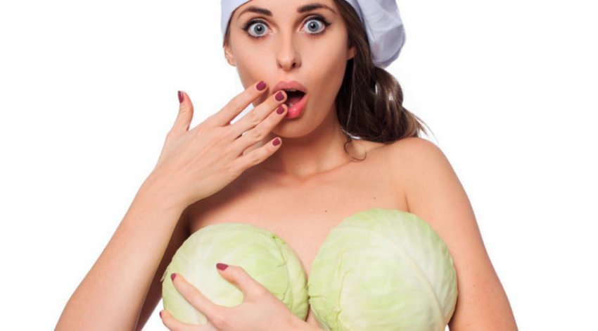 Жінка з капустою