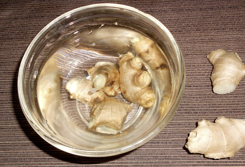 Замочений корінь імбиру Замочений корінь імбиру