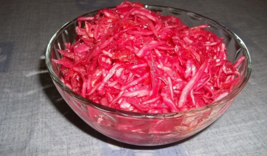 Капуста маринована холодним маринадом