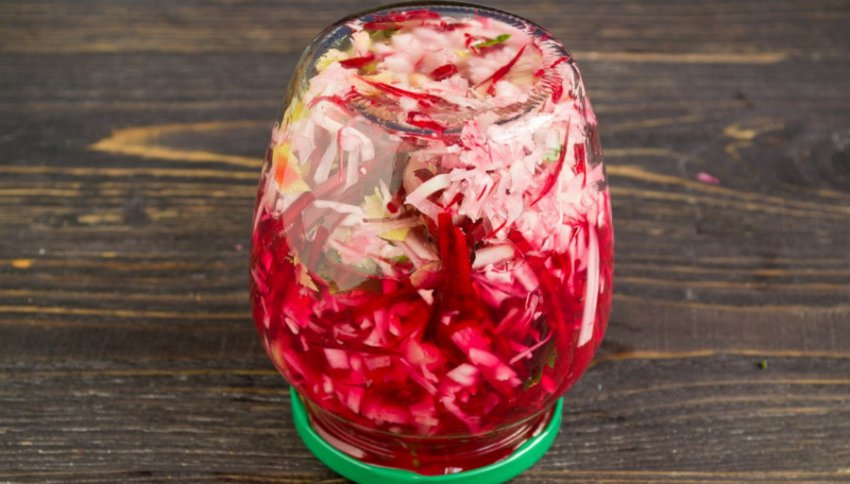 Капуста маринована холодним маринадом