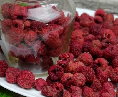 Сушка малини будинку: способи, застосування, протипоказання