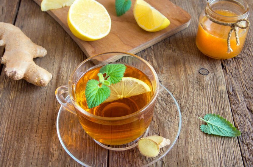 Імбирно-м'ятний чай Імбирно-м'ятний чай