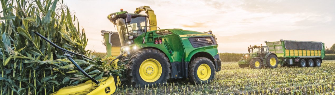 Дебют John Deere Forager на Highland Show