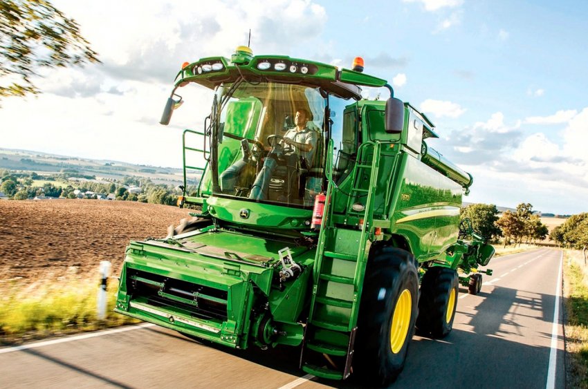 Дебют John Deere Forager на Highland Show