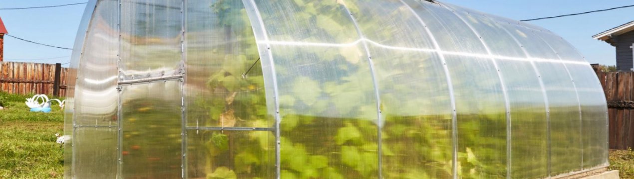 Оцинковані теплиці з полікарбонату