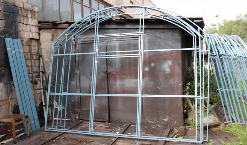 Торцеві стінки для теплиці