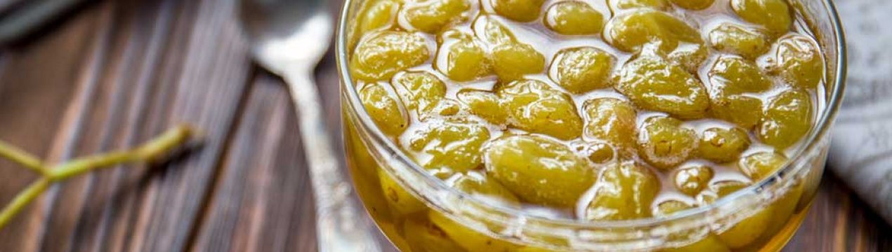 Як приготувати варення з білого винограду
