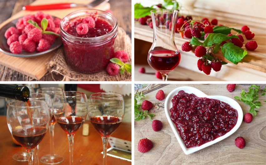 Застосування малини Застосування малини