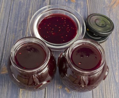 Смачне желе з малини на зиму