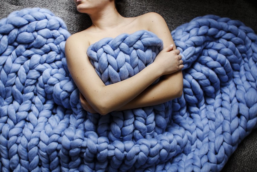 Плед із вовни Мериноса