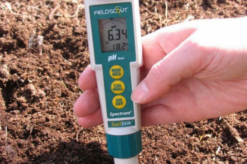 Прибор-тестер для выявление кислотности почвы