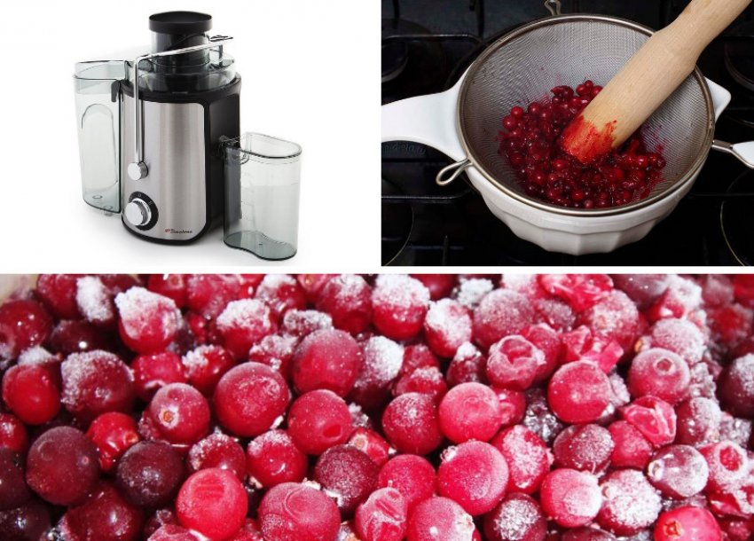 Способи приготування соку з журавлини Способи приготування соку з журавлини