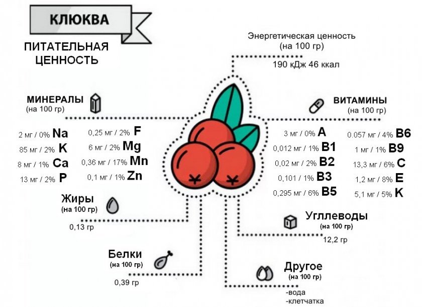 Состав ягод Состав ягод
