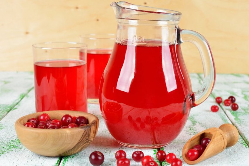 Брусничний морс