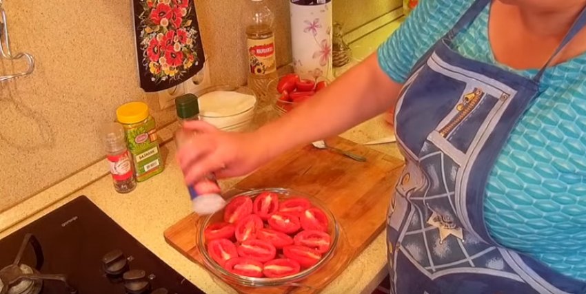 Посолені томати