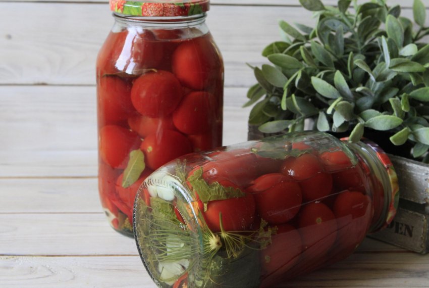 Помідори черрі без оцту