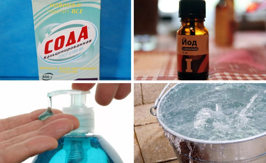 Розчин з кальцинованою содою