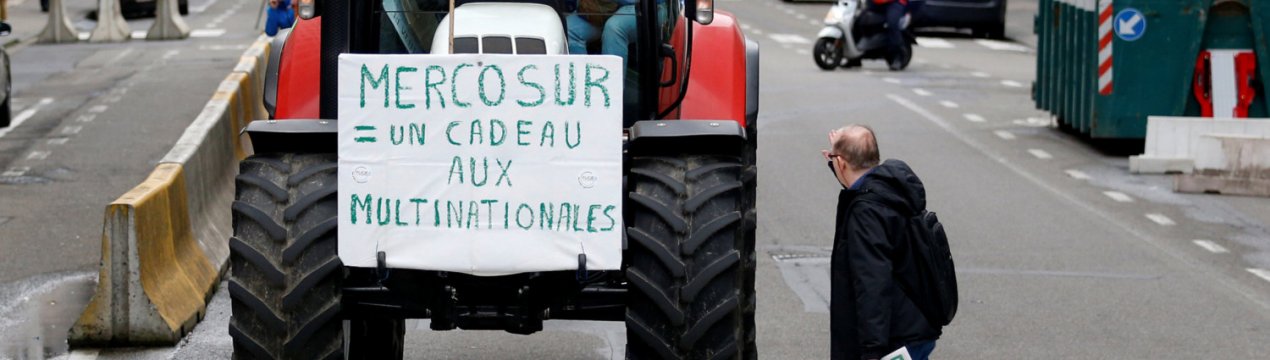 Ірландські фермери протестують проти угоди з Mercosur