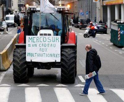 Ірландські фермери протестують проти угоди з Mercosur