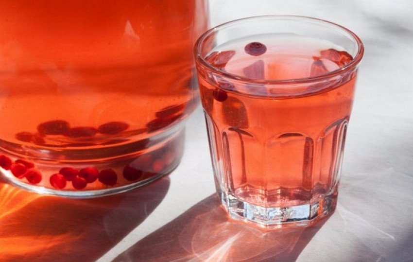 Брусничная вода