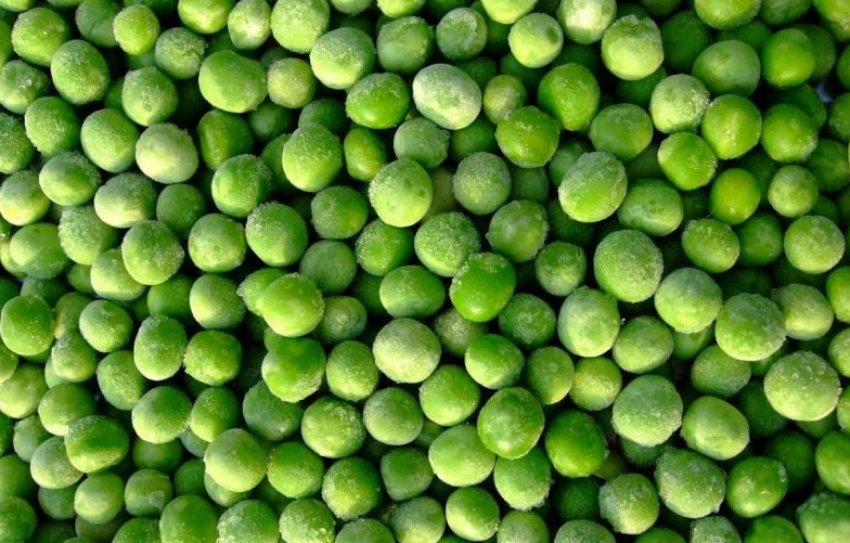 Заморозка зеленого горошку Заморозка зеленого горошку
