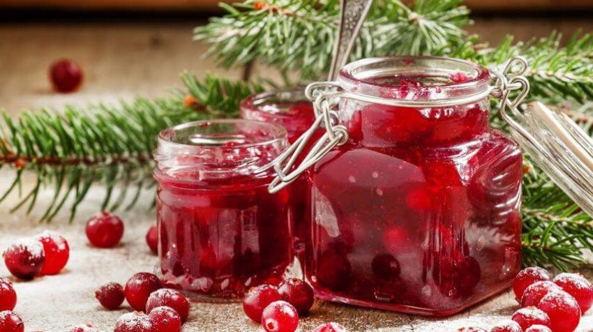 Варена з журавлини