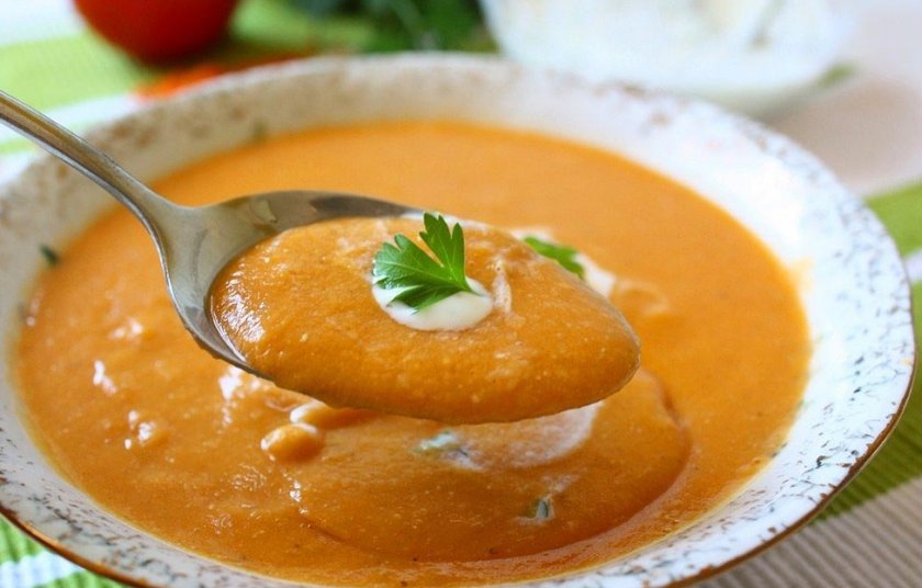 Суп-пюре из чечевицы Суп-пюре из чечевицы