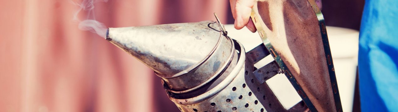 Як зробити димар для бджіл в домашніх умовах