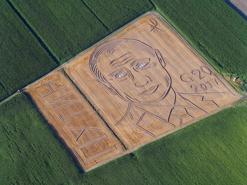 Російський президент оцінить старання італійського тракториста-художника Російський президент оцінить старання італійського тракториста-художника